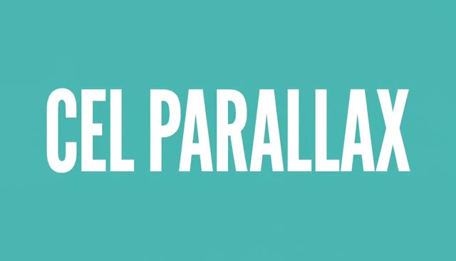 80 CEL PARALLAX: paralaxe multicamadas em fundo de cel animation