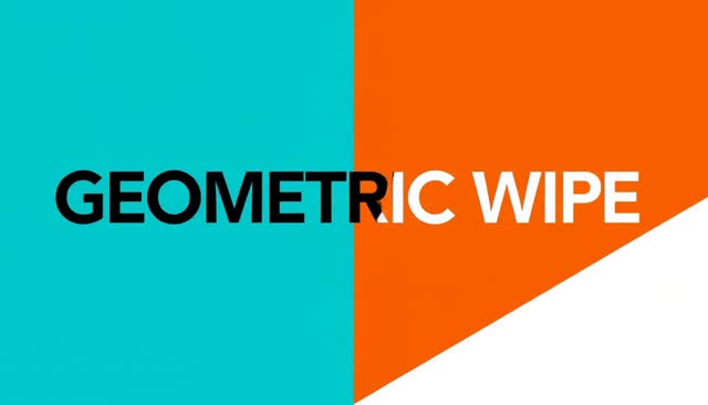 26 GEOMETRIC WIPE: wipe geométrico
