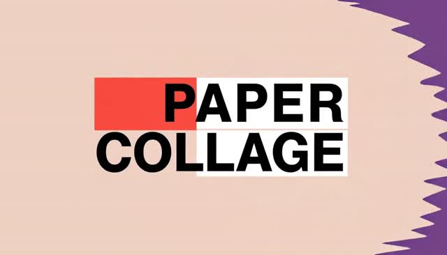 25 PAPER COLLAGE: colagem de papel