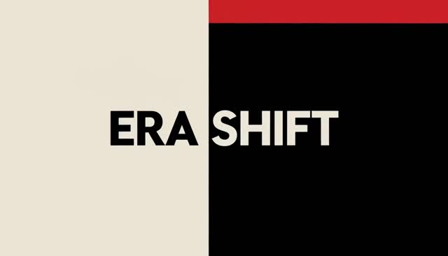 03 ERA SHIFT: mudança de época