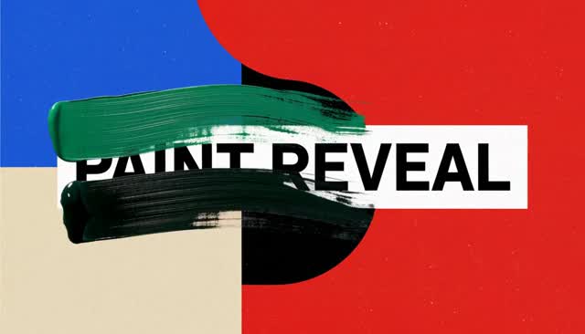 43 PAINT REVEAL: da pintura ao vídeo