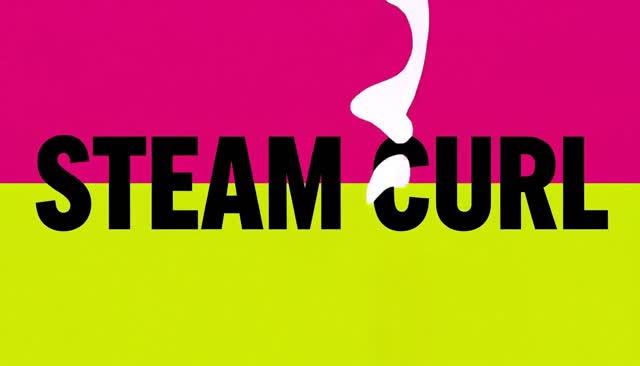 17 STEAM CURL: espirais de vapor
