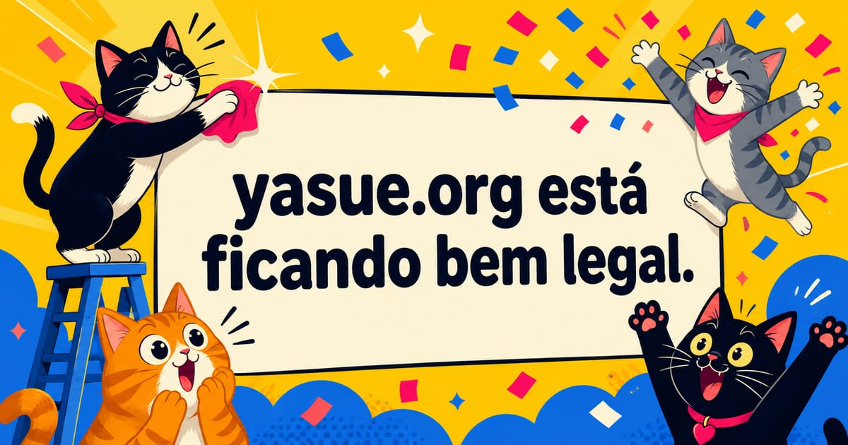 yasue.orgがいい感じになってきた。