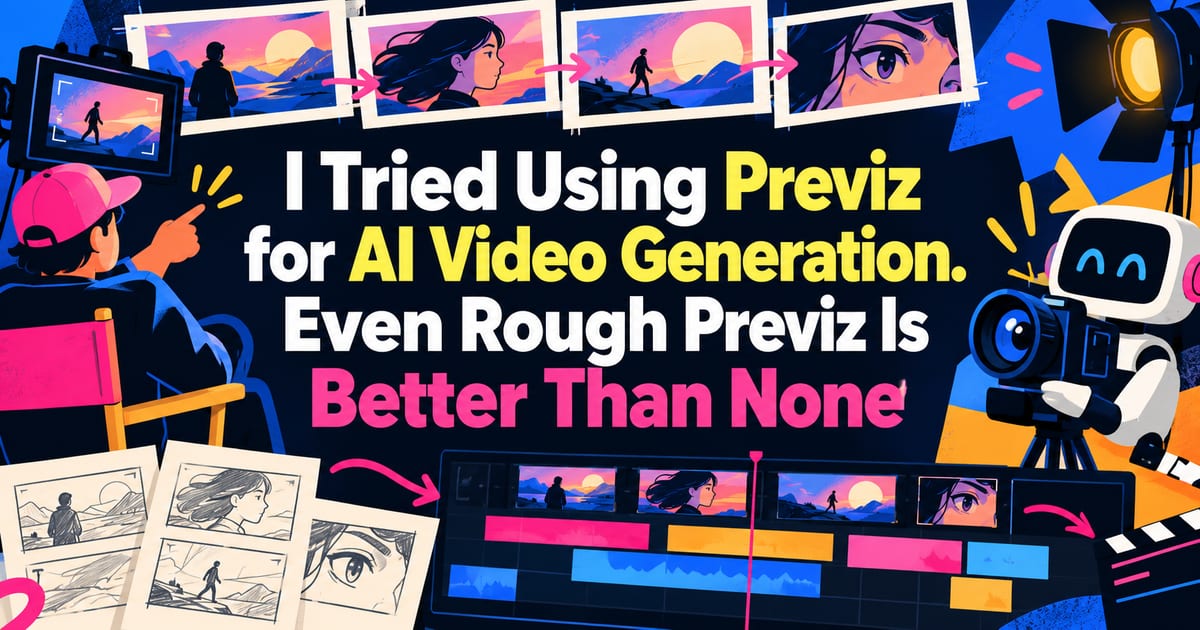 Experimentei usar previs com geração de vídeo por IA. Mesmo simples, vale a pena